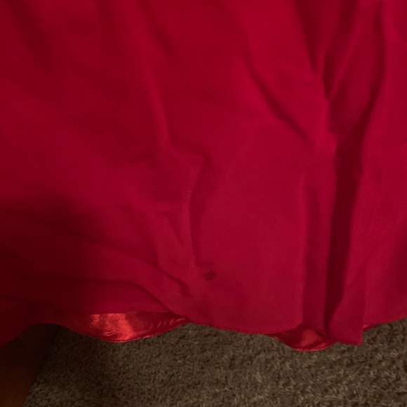 Serena Red Formal Dress - Picture 8 of 8